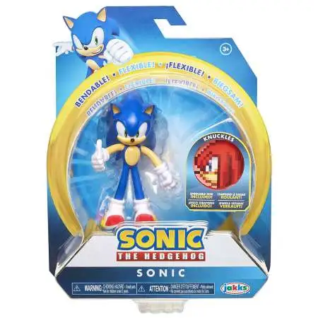 Sonic The Hedgehog 2020 Series 1 Sonic Action Figure [Knuckles Spinnable Disk]