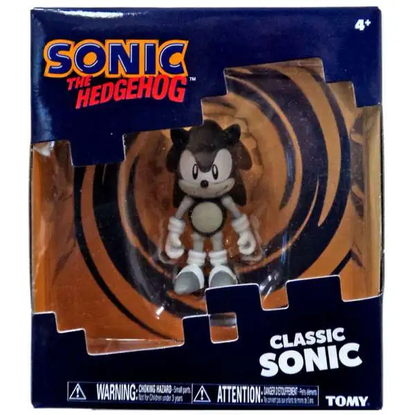 Sonic The Hedgehog Classic Sonic Action Figure [Black & White Deco]