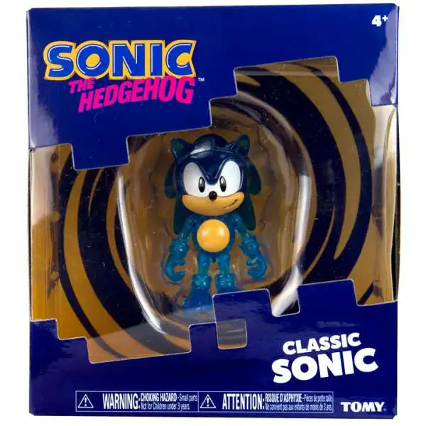 SONIC THE HEDGEHOG 2.5' Tomy Classic Tails Transluscent Figure