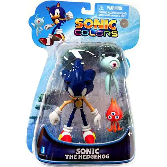 Sonic The Hedgehog Sonic Colors Sonic Action Figure [With Wisps]