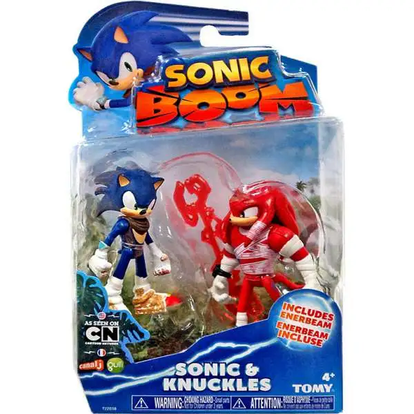Sonic The Hedgehog Sonic Boom Sonic (Dirty) & Knuckles (Bruised) Action Figure 2-Pack