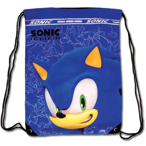 Sonic The Hedgehog Drawstring Bag