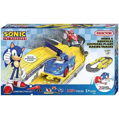 New ソニック Sonic The Hedgehog Sonic Knuckles Chemical Plant Racing Tracks