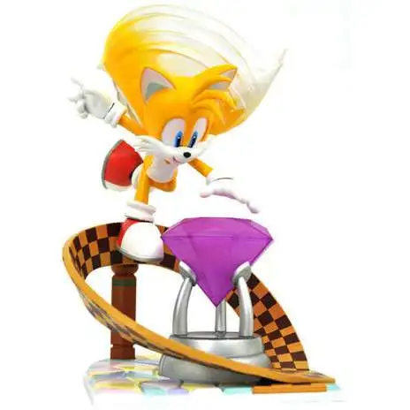 Sonic The Hedgehog Sonic Gallery Tails 9-Inch PVC Statue [Damaged Package]