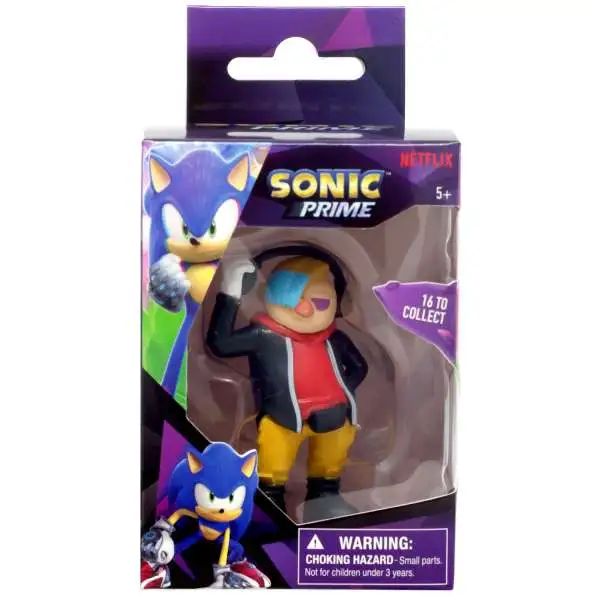 Sonic The Hedgehog Prime Single Packs Dr. Don't 2.5-Inch Mini Figure