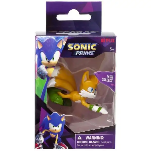 Sonic The Hedgehog Prime Single Packs Mangey Tails 2.5-Inch Mini Figure