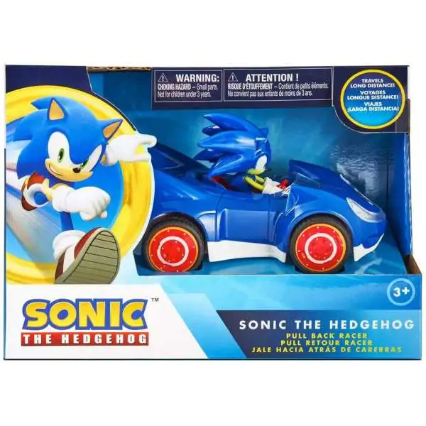 Sega All-Stars Racing Pullback Racers Sonic the Hedgehog Vehicle