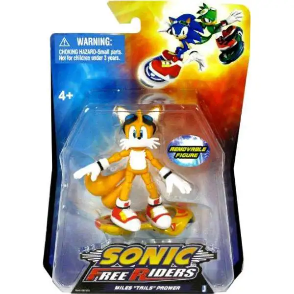 Sonic The Hedgehog Free Riders Tails Action Figure