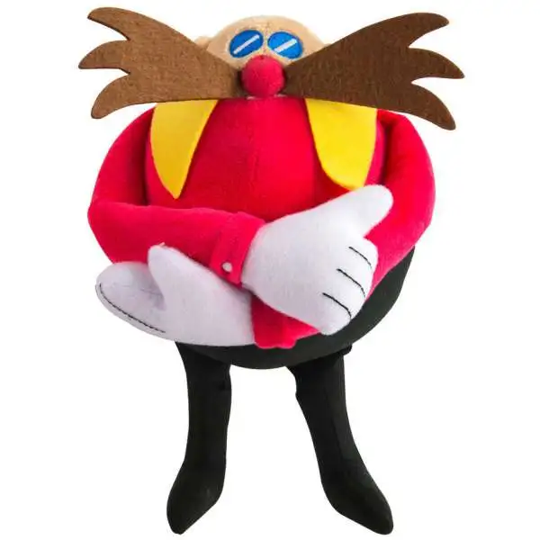 Sonic The Hedgehog Dr. Eggman 8-Inch Plush [Classic, Arms Folded]