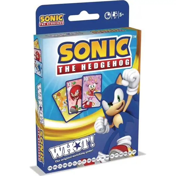 Sonic The Hedgehog WHOT! Card Game (Pre-Order ships April)