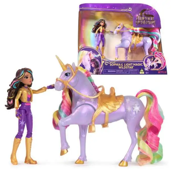 Unicorn Academy Sophia & Light Magic Wildstar Deluxe Doll (Pre-Order ships January)