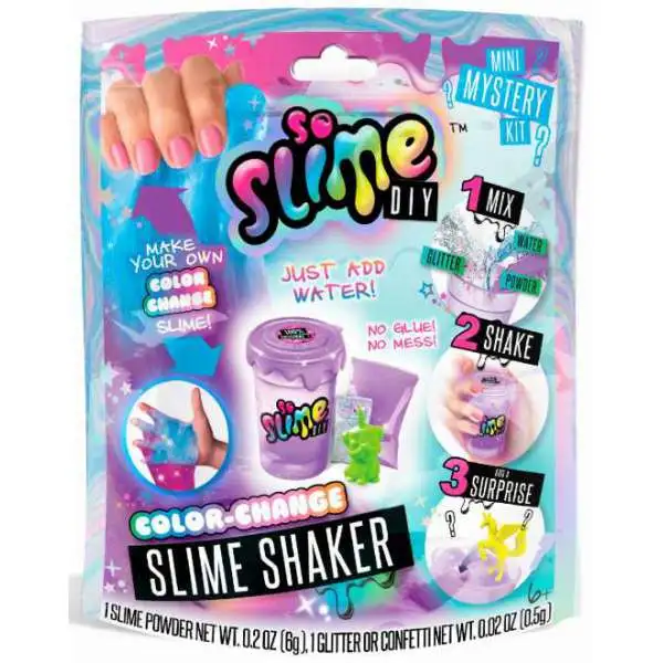 So Slime DIY Slime Shaker Color Change Mini Mystery Kit Pack