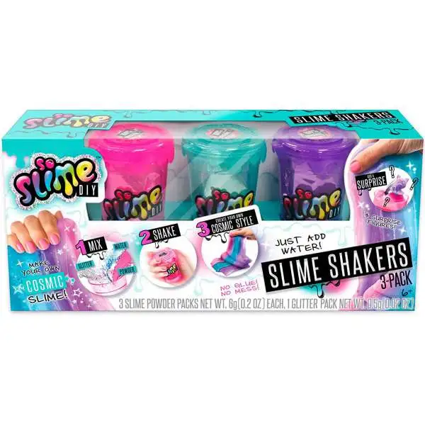 So Slime DIY Slime Shaker Cosmic 3-Pack [Pink, Blue & Purple]