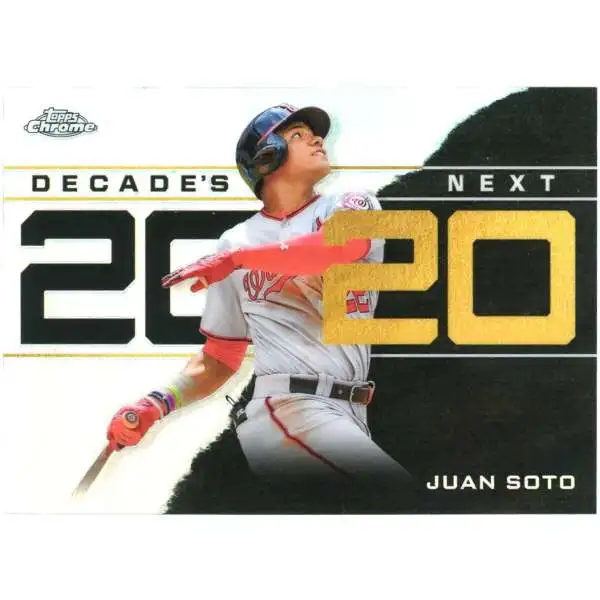 2023 Topps Chrome Baseball Juan Soto Card #100 San Diego Padres