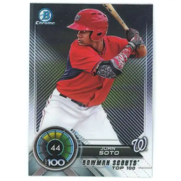 2023 Topps Chrome Baseball Juan Soto Card #100 San Diego Padres