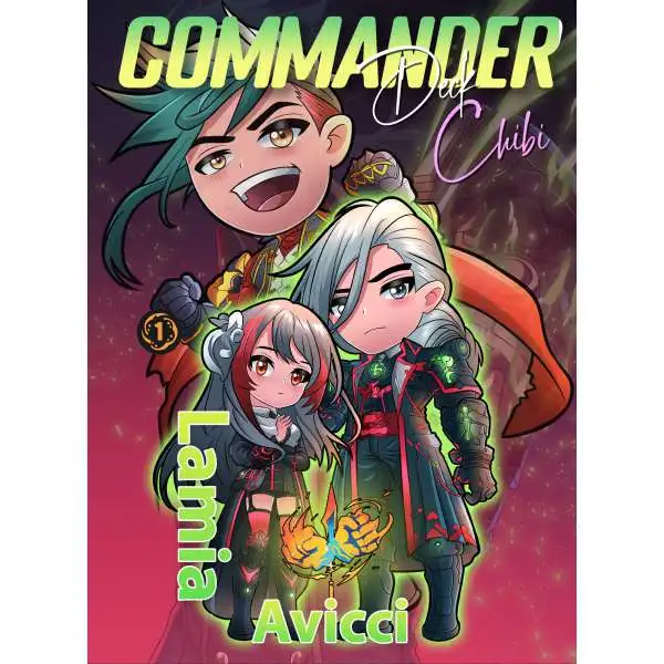 Soul Masters Trading Card Game Lamia Avicci Commander Deck [Chibi Style] (Pre-Order ships August)