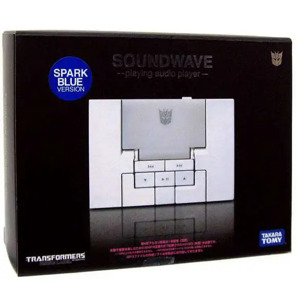 Transformers Japanese Music Label Soundwave MP3 Player [Spark Blue]