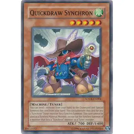 YuGiOh Stardust Overdrive Common Quickdraw Synchron SOVR-EN004 []