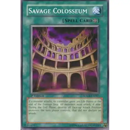 YuGiOh Stardust Overdrive Common Savage Colosseum SOVR-EN047