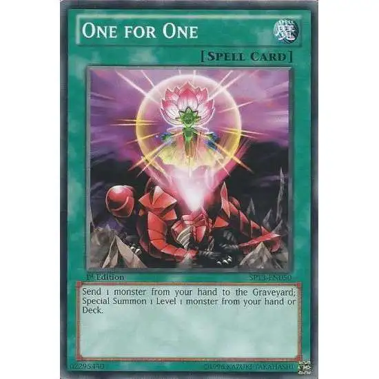 YuGiOh Star Pack 2013 Common One for One SP13-EN050