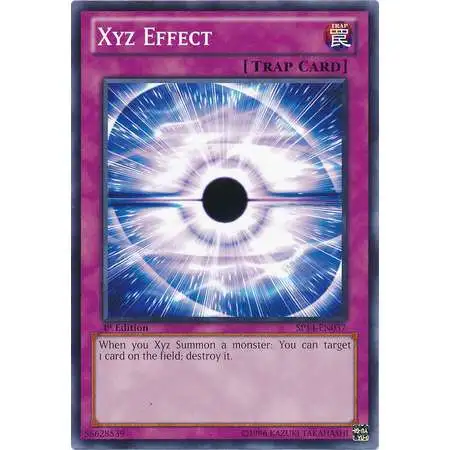 YuGiOh Trading Card Game Star Pack 2014 Starfoil Rare Xyz Effect SP14-EN037