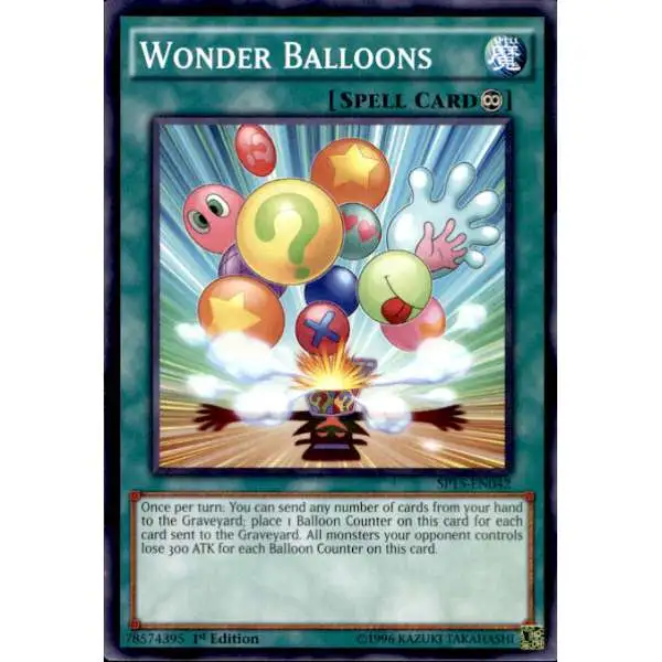 YuGiOh 2015 Star Pack ARC-V Common Wonder Balloons SP15-EN042