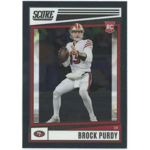 Brock Purdy 2022 Panini Chronicles Draft Prestige Rookie Card RC #25