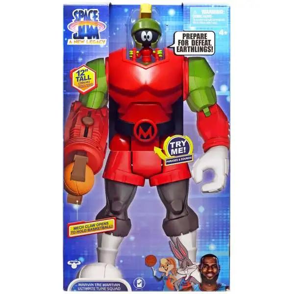 Space Jam: A New Legacy Ultimate Tune Squad Marvin the Martian Action Figure