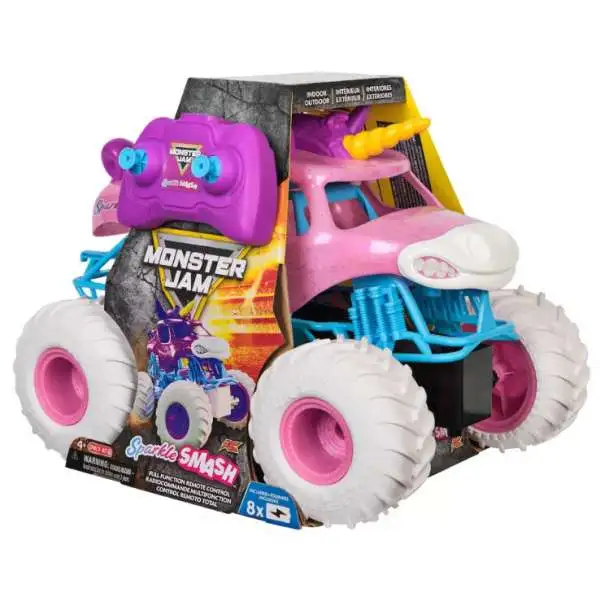 Monster Jam Sparkle Smash Exclusive R/C Remote Control Car