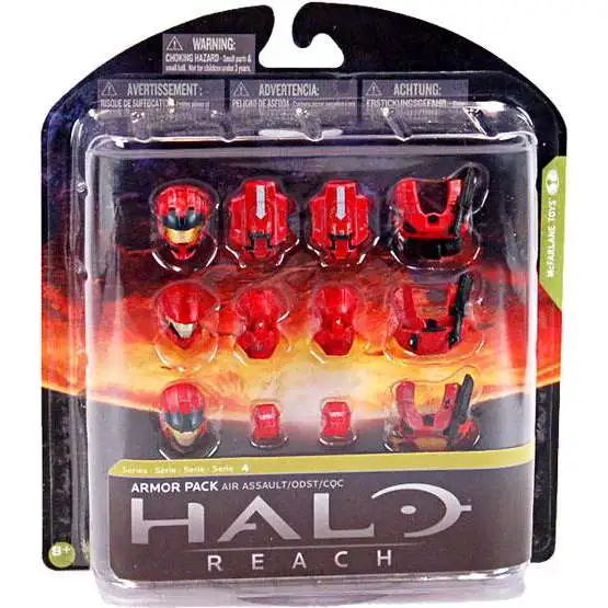 McFarlane Toys Halo Reach Series 4 Armor Pack Exclusive Action Figure [Red]