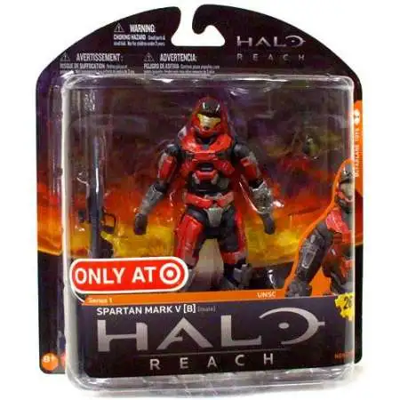 McFarlane Toys Halo Reach Spartan Mark V [B] Exclusive Action Figure [Brick / Steel]