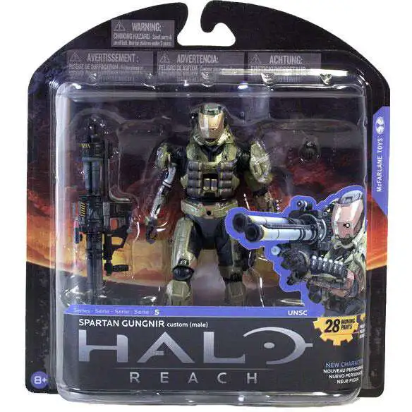 McFarlane Toys Halo Reach Series 5 Spartan Gungnir Action Figure