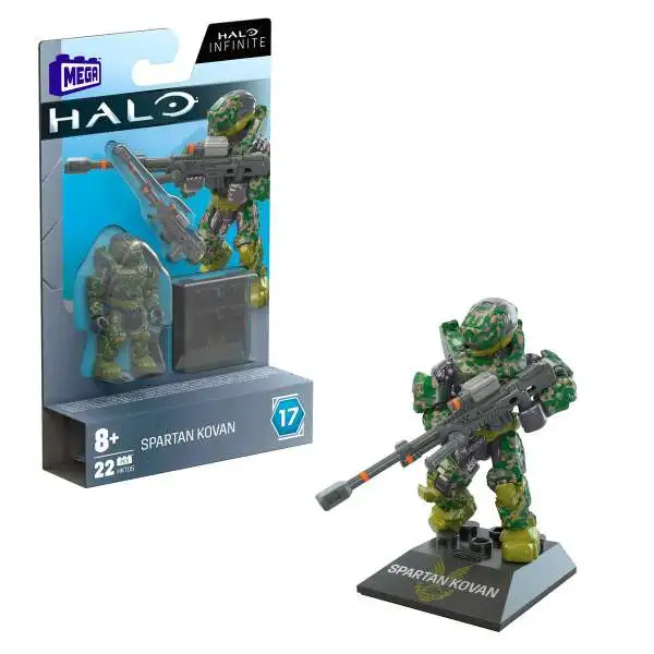 Halo Universe Heroes Series 17 Spartan Kovan Mini Figure (Pre-Order ships July)