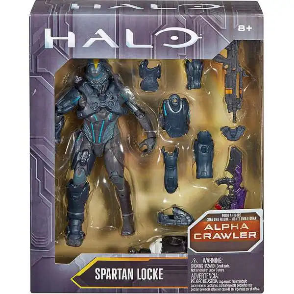 Halo Alpha Crawler Series Spartan Locke Action Figure