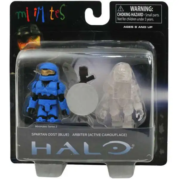 Halo Minimates TRU Toys R Us Wave 3 Spartan ODST & Brute Stalker Camo White 