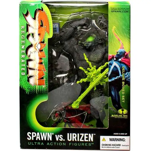 McFarlane Toys Series 28 Regenerated Spawn vs. Urizen Action Figure Set