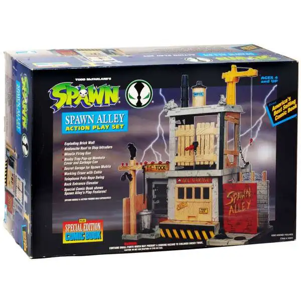 Spawn Spawn Alley Playset Todd Toys - ToyWiz