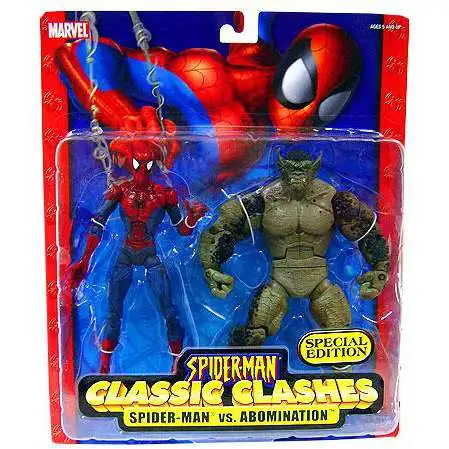 Classic Clashes Spider-Man vs. Abomination Exclusive Action Figure 2-Pack