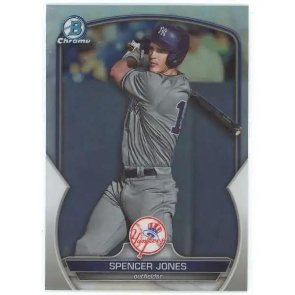 MLB Topps 2023 Bowman Draft Chrome Refractor Spencer Jones BDC-196