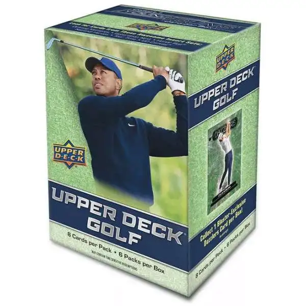 PGA Upper Deck 2024 Golf Trading Card BLASTER Box [6 Packs]