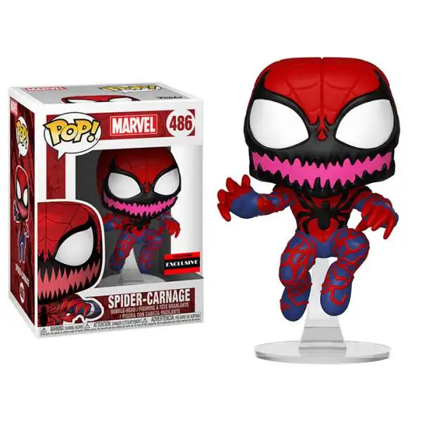 Funko POP! Marvel Spider-Carnage Exclusive Vinyl Figure #486 [Damaged Package]