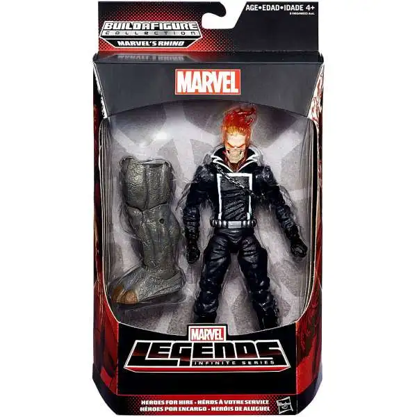 Spider-Man Marvel Legends Rhino Series Ghost Rider Action Figure [Johnny Blaze, Damaged Package]