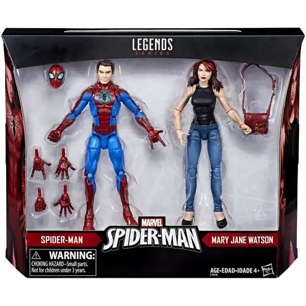 Marvel Legends Spider-Man & Mary Jane Watson Exclusive Action Figure 2-Pack