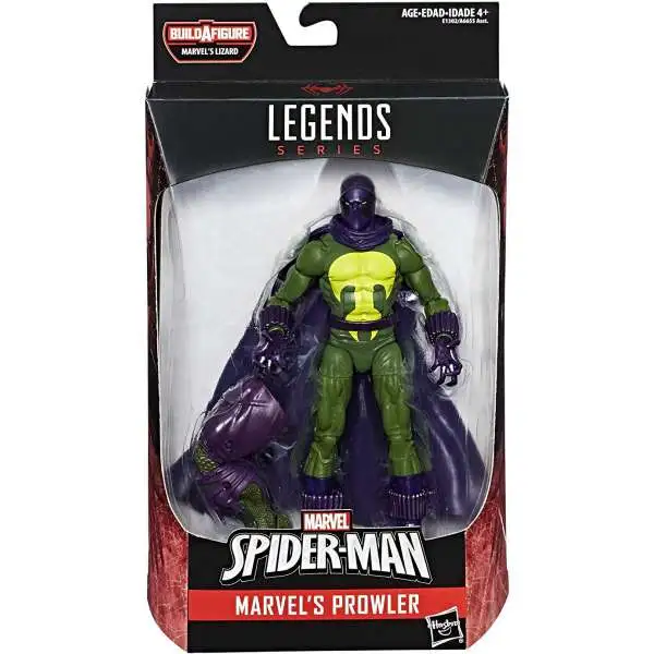 Spider-Man Marvel Legends Lizard Series Prowler Action Figure
