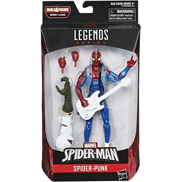 Spider-Man Marvel Legends Lizard Series Spider-Punk Action Figure