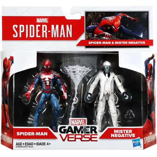 Marvel Gamerverse Spider-Man & Mister Negative Exclusive Action Figure 2-Pack