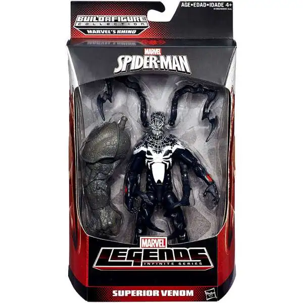 Spider-Man Marvel Legends Rhino Series Superior Venom Action Figure