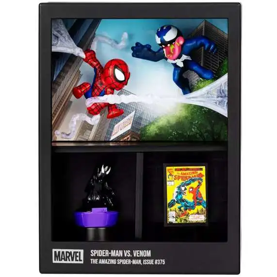 Disney Marvel Fandrop Spider-Man vs. Venom Diorama Figure Set MV02