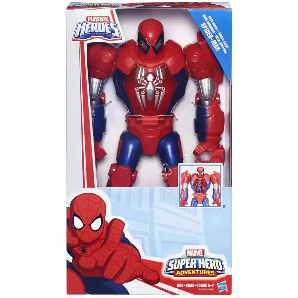 Marvel Playskool Heroes Super Hero Adventures Mech Armor Spider-Man Action Figure