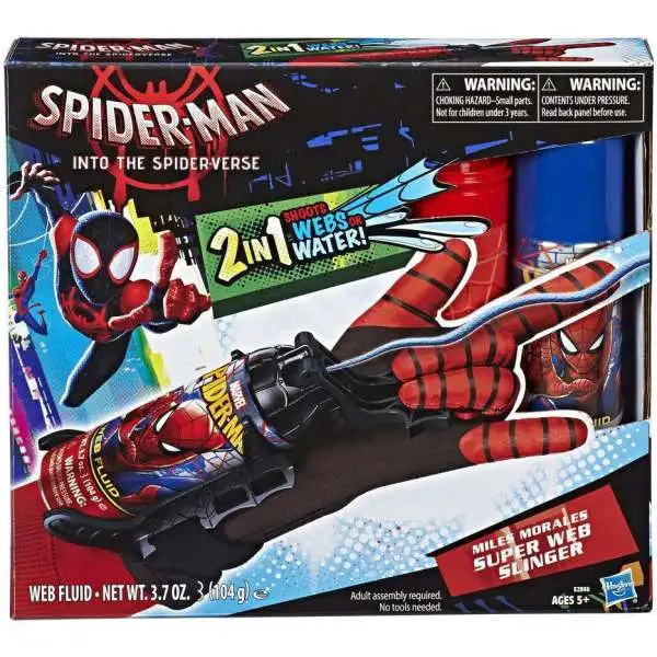 Marvel Spider-Man Into the SpiderVerse Miles Morales Super Web Slinger
